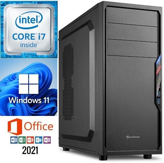 Windows 11 Business PC Intel i7 4x 4,00GHz 32GB RAM 1TB SSD Computer O –  Hardwareartde